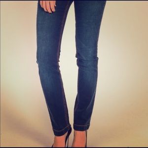 Dolce & Gabbana Straight Leg Blue Jeans